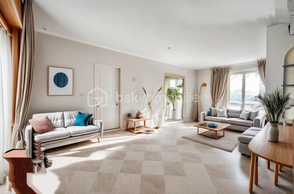 BIEN AVEC VUE IMPRENABLE SUR LA LOIRE – 5 pièces – 3 chambres – 94 m²