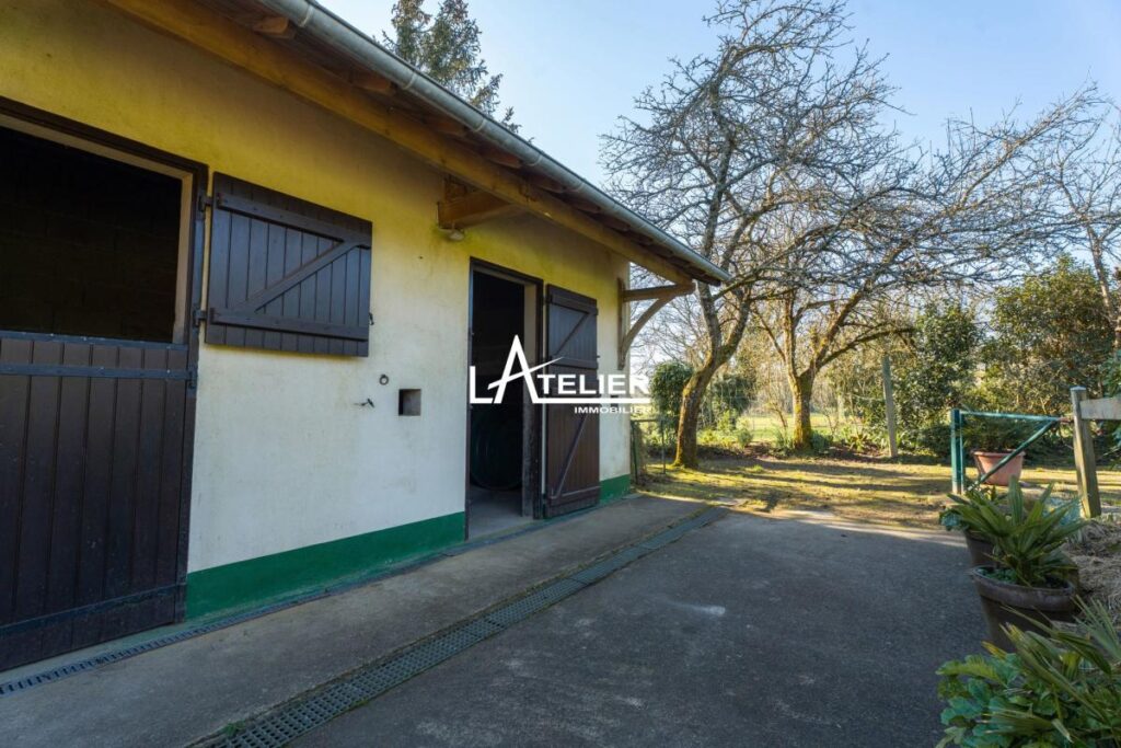 Propriété unique, prairies, carrière et box chevaux – 6 pièces – 5 chambres – 173 m²