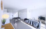 Appartement T2 moderne de 48 m2 avec terrasse et vue dégagée – 2 pièces – 1 chambre – 48 m²