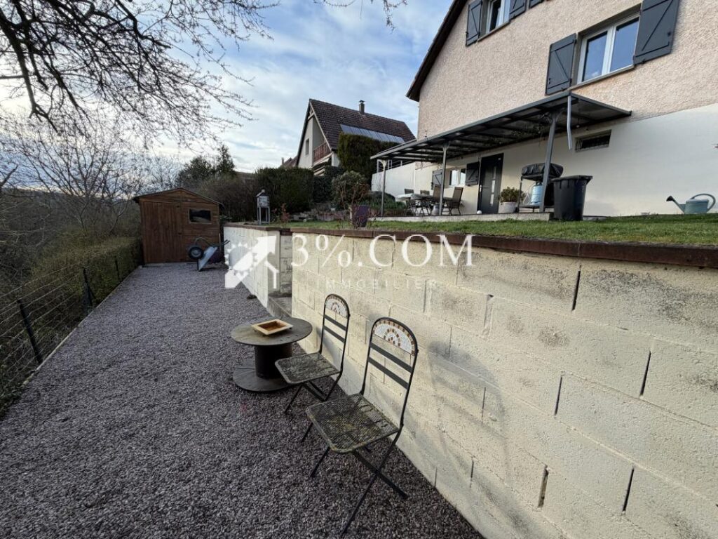 3%.COM – En EXCLUSIVITÉ à ROMANSWILLER, maison individuelle – 4 pièces – 3 chambres – 100 m²