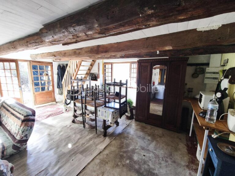 🪺 Grange Foraine Suspendue – 60 m² – Pied-à-Terre Haut de Gamme 900m d’altitude dans les Pyrénées 🪺 – 3 pièces – 2 chambres – 60 m²