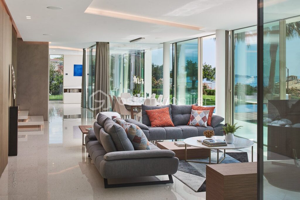 Somptueuse Villa contemporaine avec vue mer panoramique – Domaine privé à Cannes – 7 pièces – 5 chambres – 435 m²