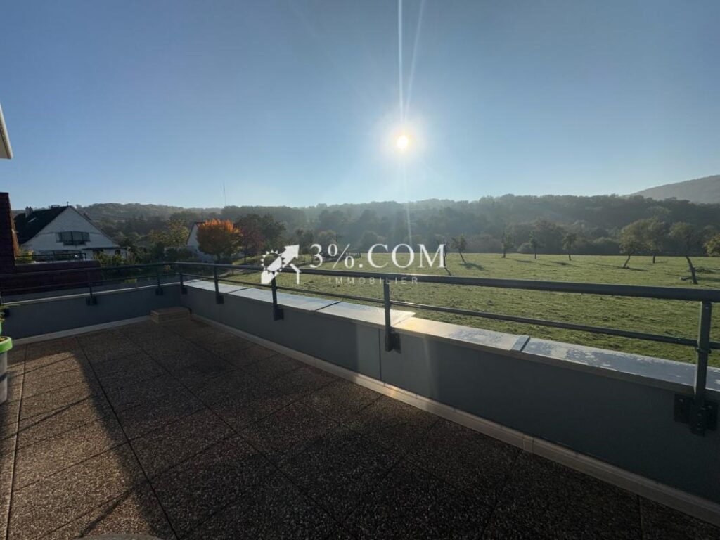 3%COM Très bel appartement avec double terrasse – vue campag – 3 pièces – 2 chambres – 102 m²