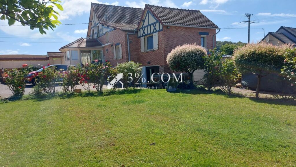 Secteur Gamaches : Pavillon rénové, 3 CH, veranda, sous sol – 6 pièces – 3 chambres – 126 m²