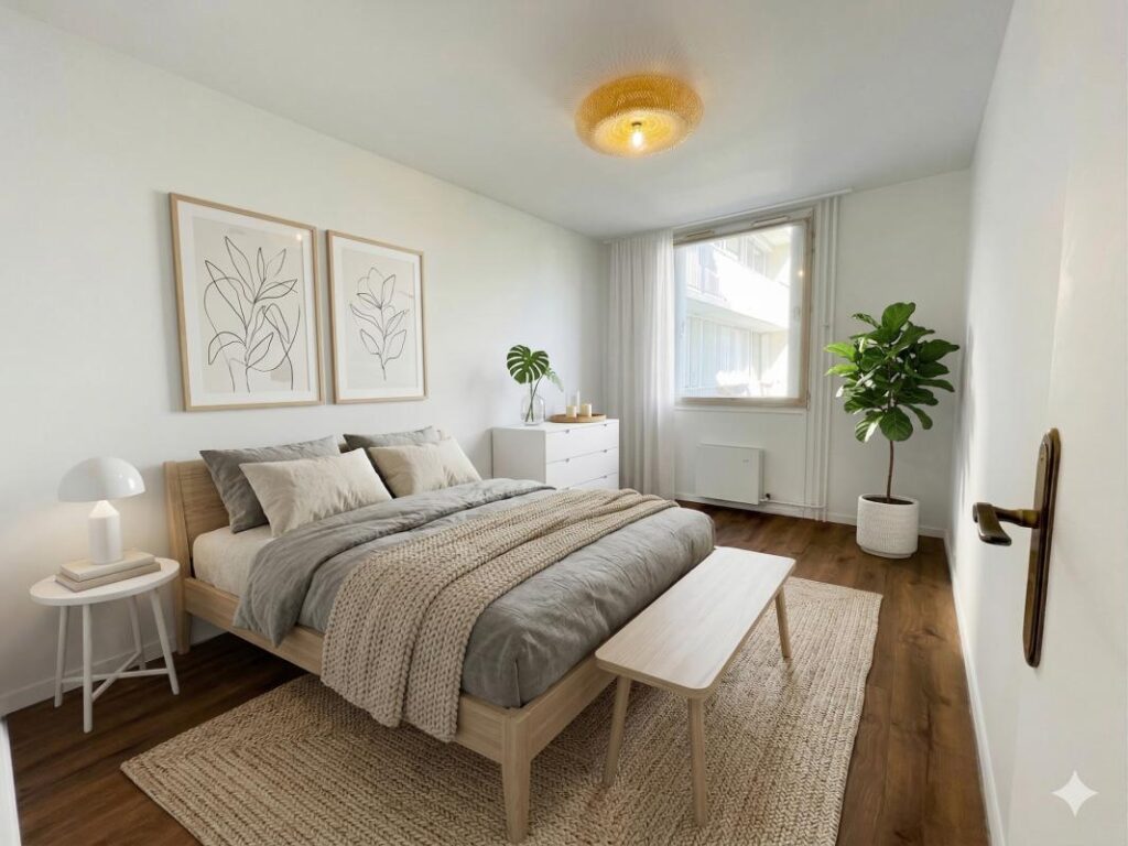 Appartement 3P 67 m² refait à neuf – Terrasse – Parking – Cergy Orée du Bois – 3 pièces – 2 chambres – 67 m²