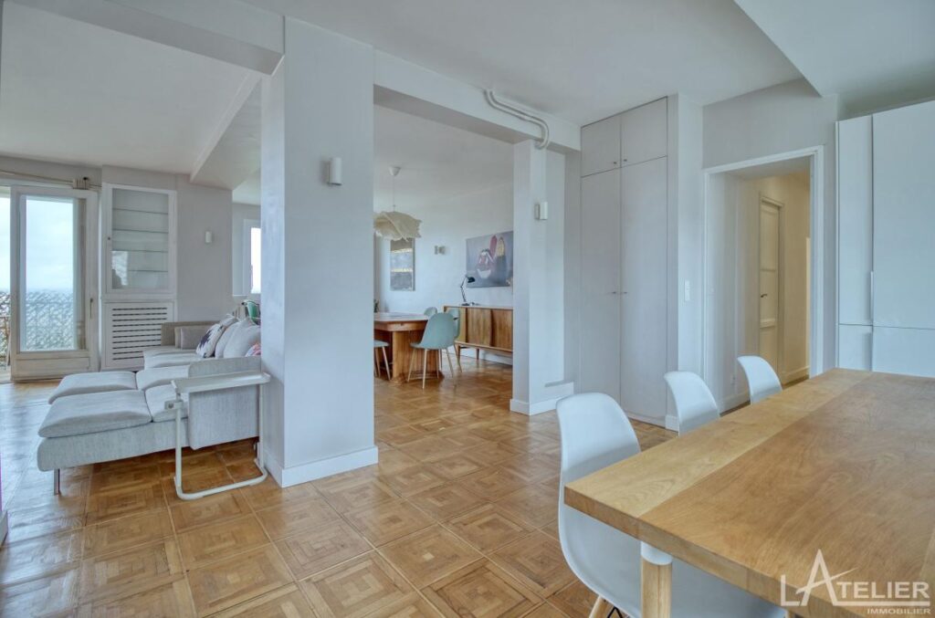 Appartement familial, vue panoramique sur Paris et alentours – NR pièces – 4 chambres – 167 m²