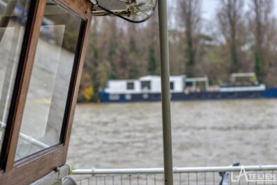 Péniche à Saint-Cloud, Quartier des Coteaux – 4 pièces – 3 chambres – 150 m²