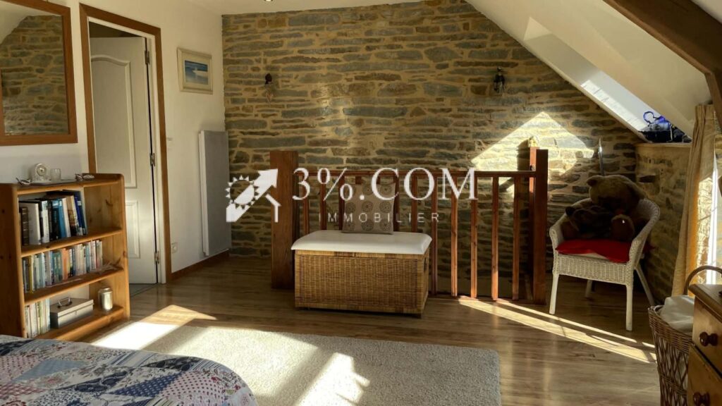 Maison en pierre avec potential gîte – 9 pièces – 5 chambres – 202 m²