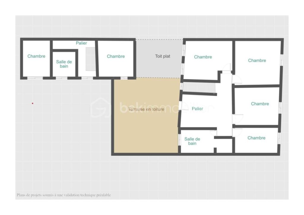 Maison de ville HYPER CENTRE PUR de 1948, 402m2, 15 pièces !!!! – 15 pièces – 9 chambres – 402 m²