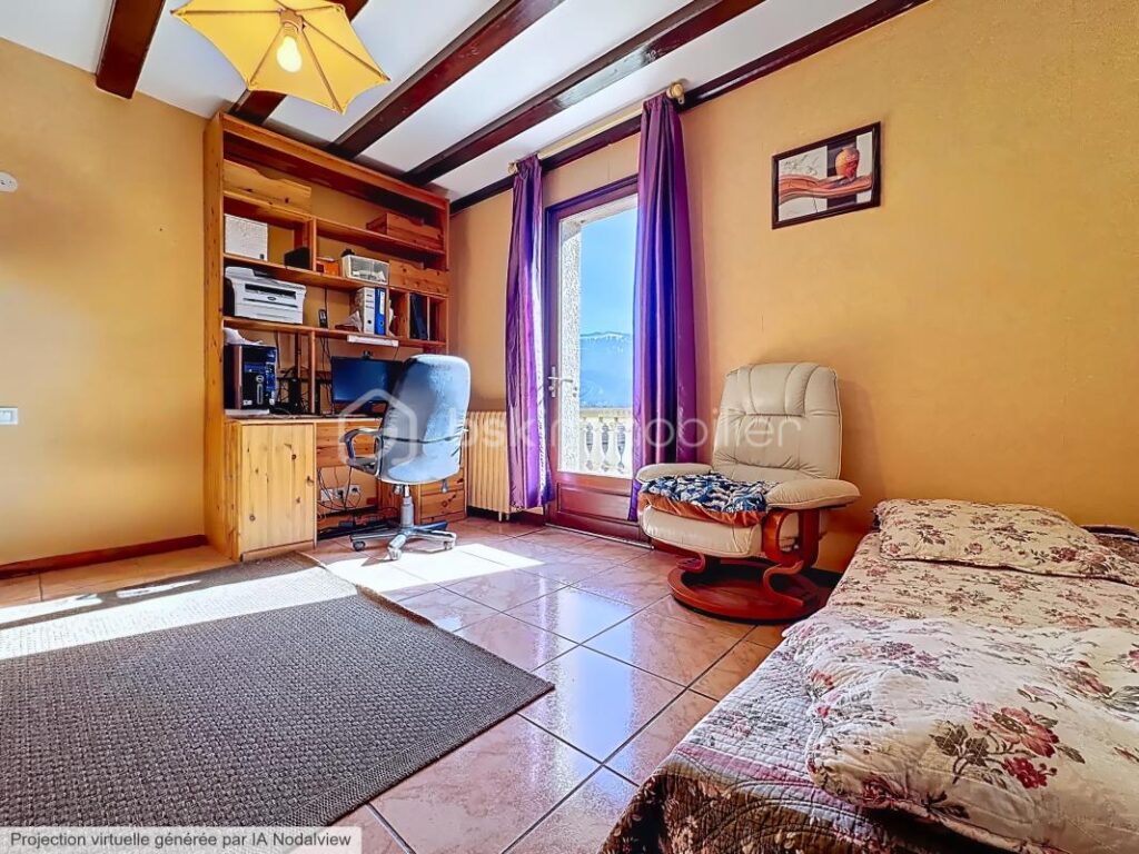 Maison familiale au calme avec terrasse et garage – Moirans (Chemin des Mûriers – 5 pièces – 3 chambres – 146 m²