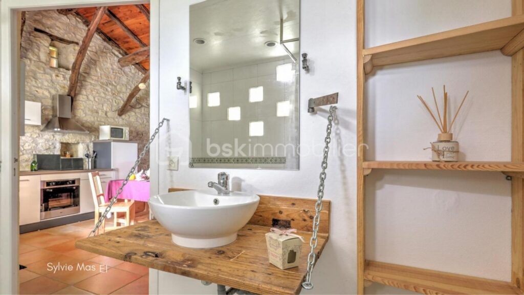 Domaine de charme 2 logements – 5 gîtes – piscine – NR pièces – 11 chambres – 390 m²