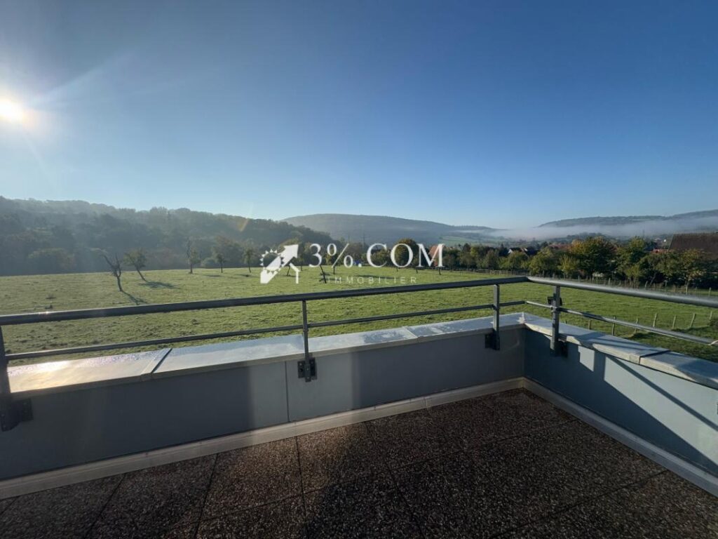 3%COM Très bel appartement avec double terrasse – vue campag – 3 pièces – 2 chambres – 102 m²