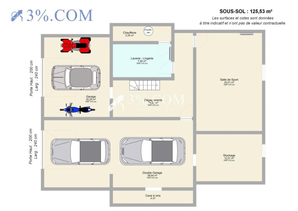 Maison avec vue panoramique – 6 pièces – 3 chambres – 132 m²