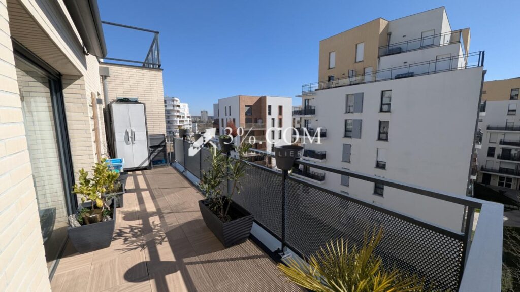 Eco Quartier. T4 3 chambres + Terrasse – 4 pièces – 3 chambres – 80 m²