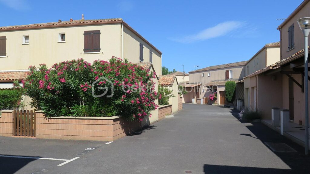 Maison T4 avec garage dans résidence avec piscine – 4 pièces – 3 chambres – 70 m²