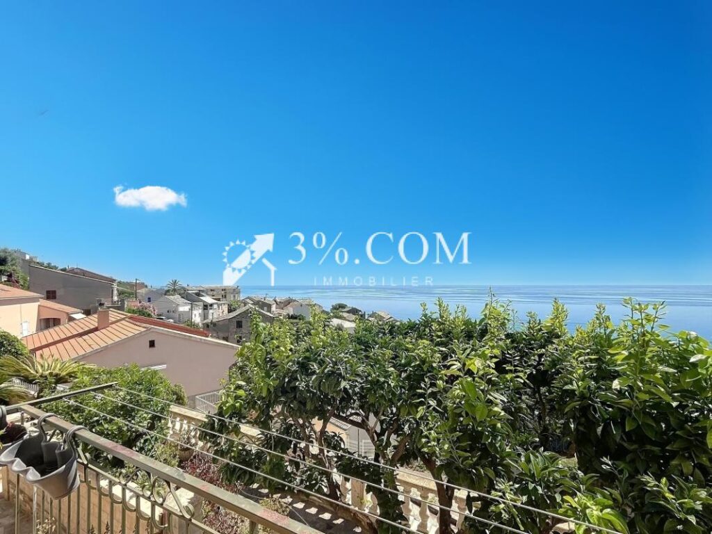 Maison 165 m2 habitables vue exceptionnelle sur mer – 7 pièces – 5 chambres – 165 m²