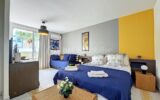 Appartement 25 m2 plage et piscine – 1 pièce – 1 chambre – 20 m²