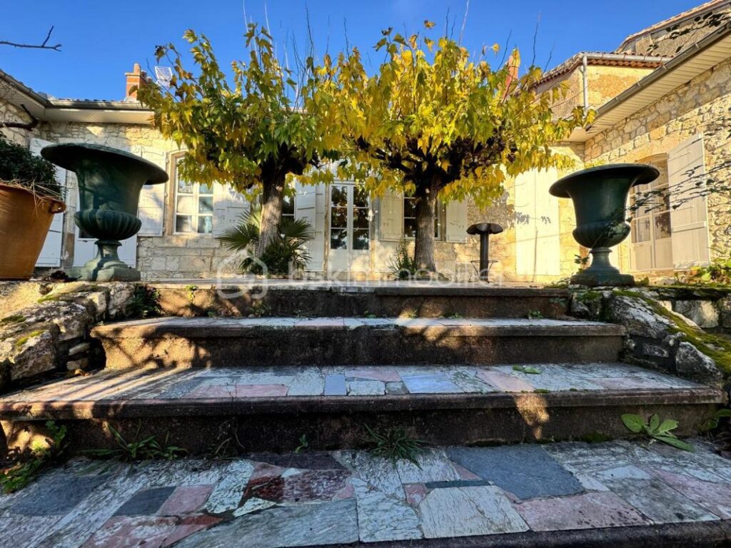 Demeure en pierres centre ville – 13 pièces – 7 chambres – 360 m²