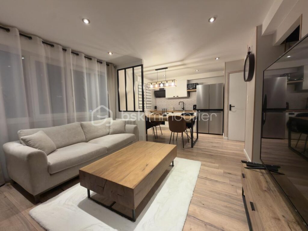 À vendre – Appartement T2 refait à neuf – Fécamp – 2 pièces – 1 chambre – 47 m²