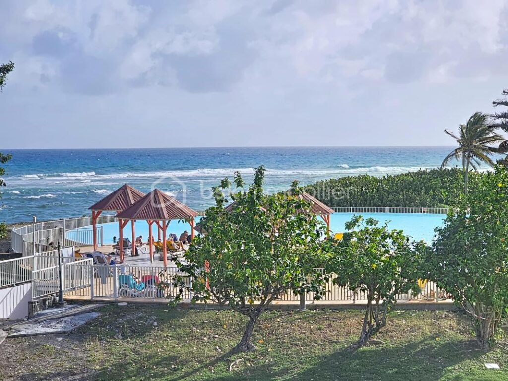 Studio Anse des Rochers vue mer et piscine – 1 pièce – 1 chambre – 33 m²