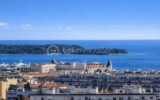 CANNES MONTROSE – STUDIO REFAIT A NEUF – VUE MER PANORAMIQUE – DERNIER ETAGE – 1 pièce – 1 chambre – 18 m²