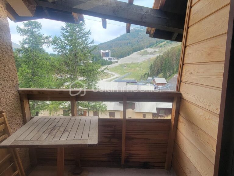 Plein sud sur les pistes – 3 pièces – 2 chambres – 37 m²