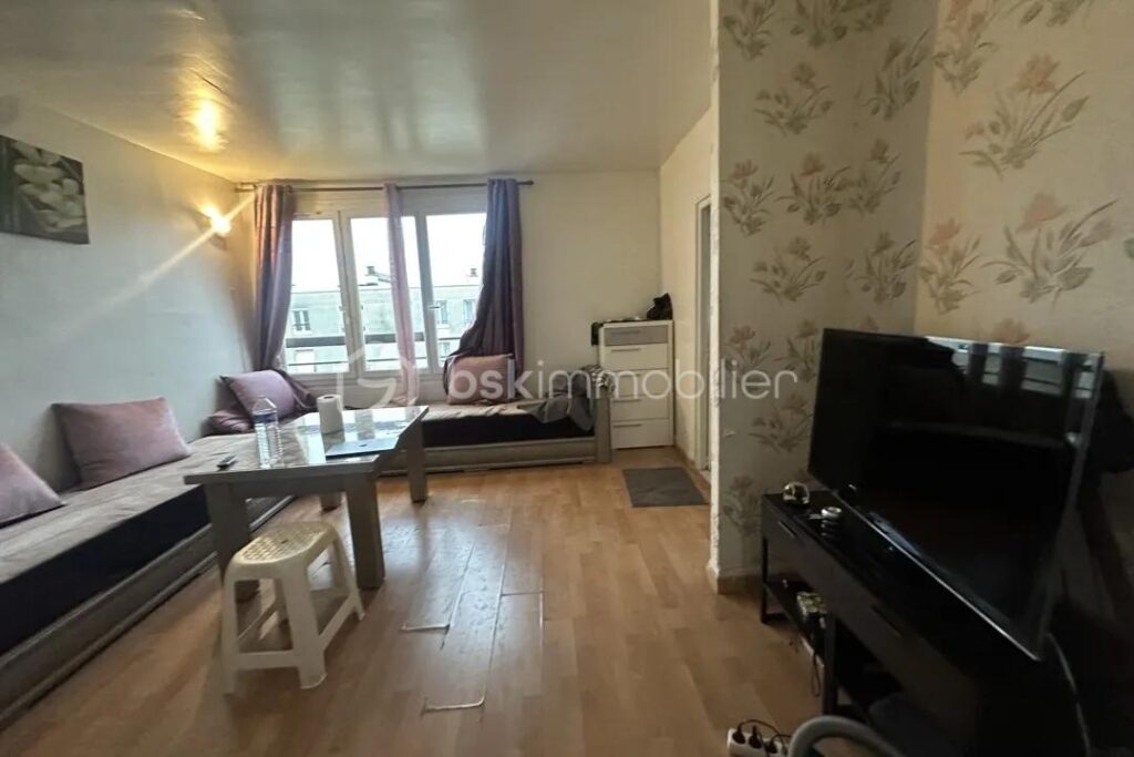 Appartement T2 traversant – 2 pièces – 1 chambre – 42 m²