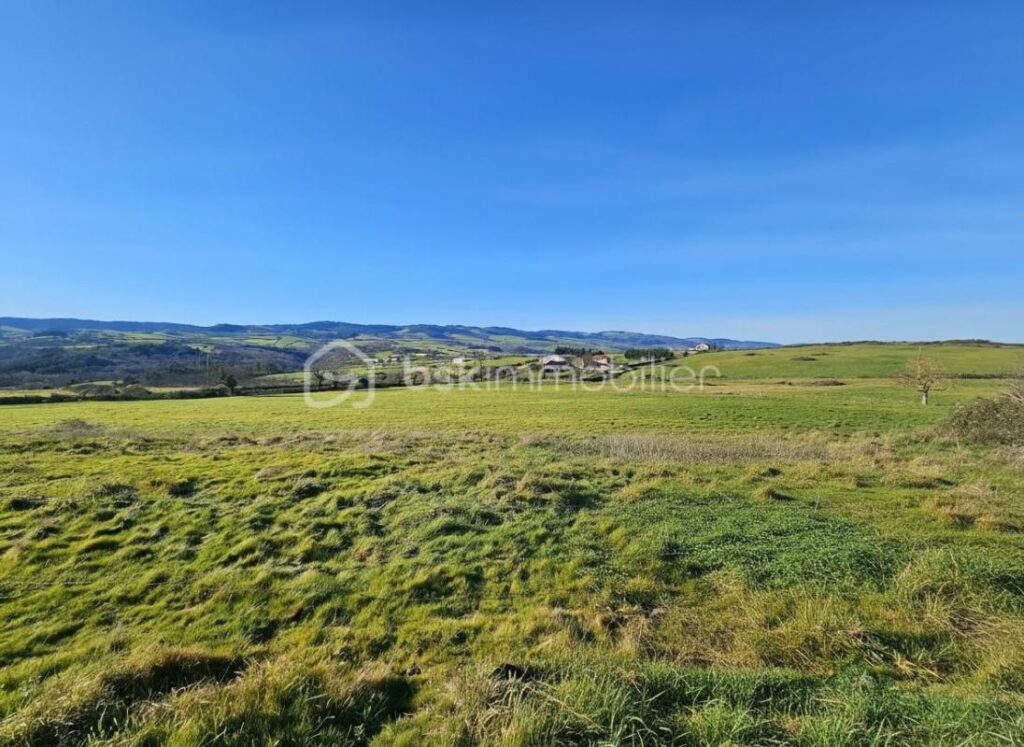 Ancien corps de ferme avec 4,7 hectares – Vue exceptionnelle – Proximité Roanne – 6 pièces – 5 chambres – 185 m²