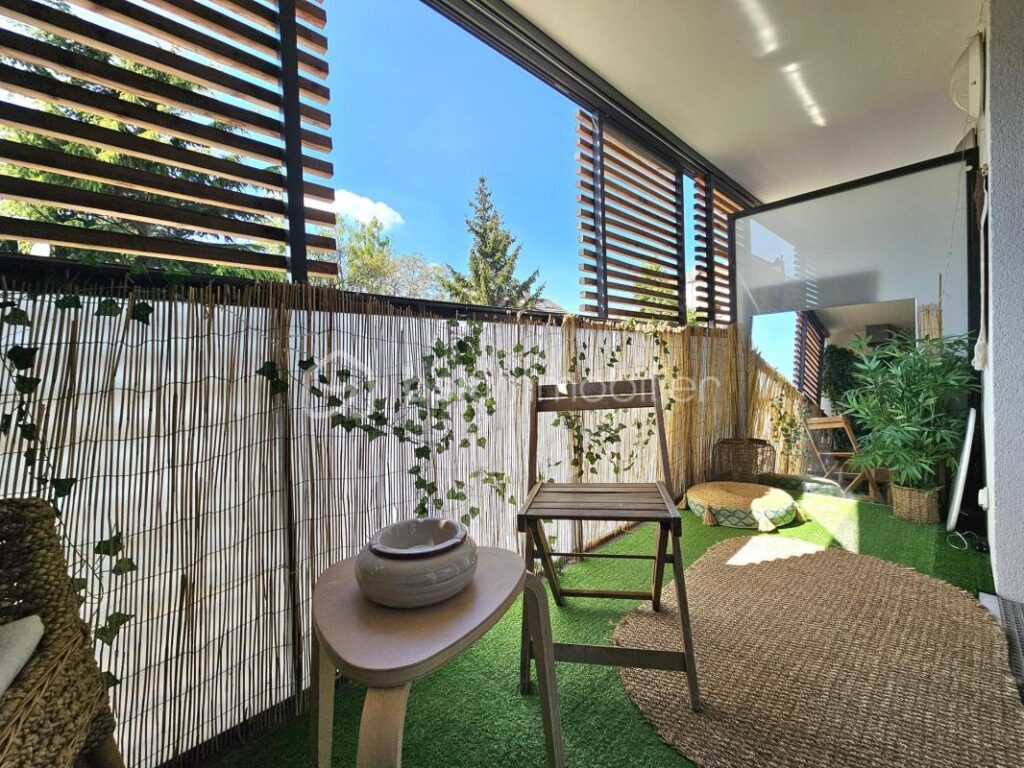 Appartement F2 44m² à 300m du RER DPE C balcon OUEST parking – 2 pièces – 1 chambre – 44 m²