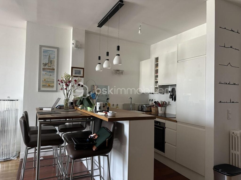 Pleine Vue mer pour cet appartement de 59 m2 – 2 pièces – 1 chambre – 58 m²