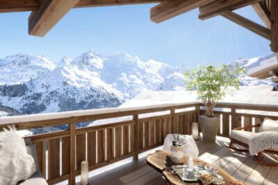 CHALET PRESTIGE DE 170 M2 MERIBEL SECTEUR LAITELET SUR LES PISTES DE SKI – 6 pièces – 5 chambres – 171 m²