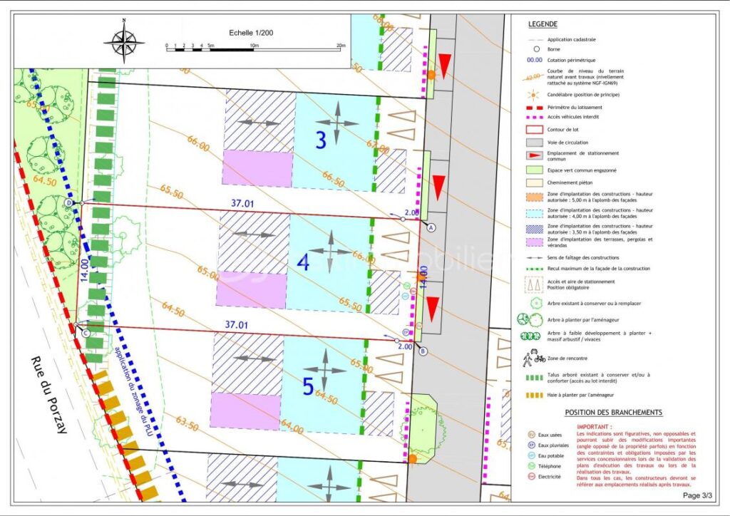 Terrain à bâtir de 546m2 – NR pièces – NR chambres – 546 m²