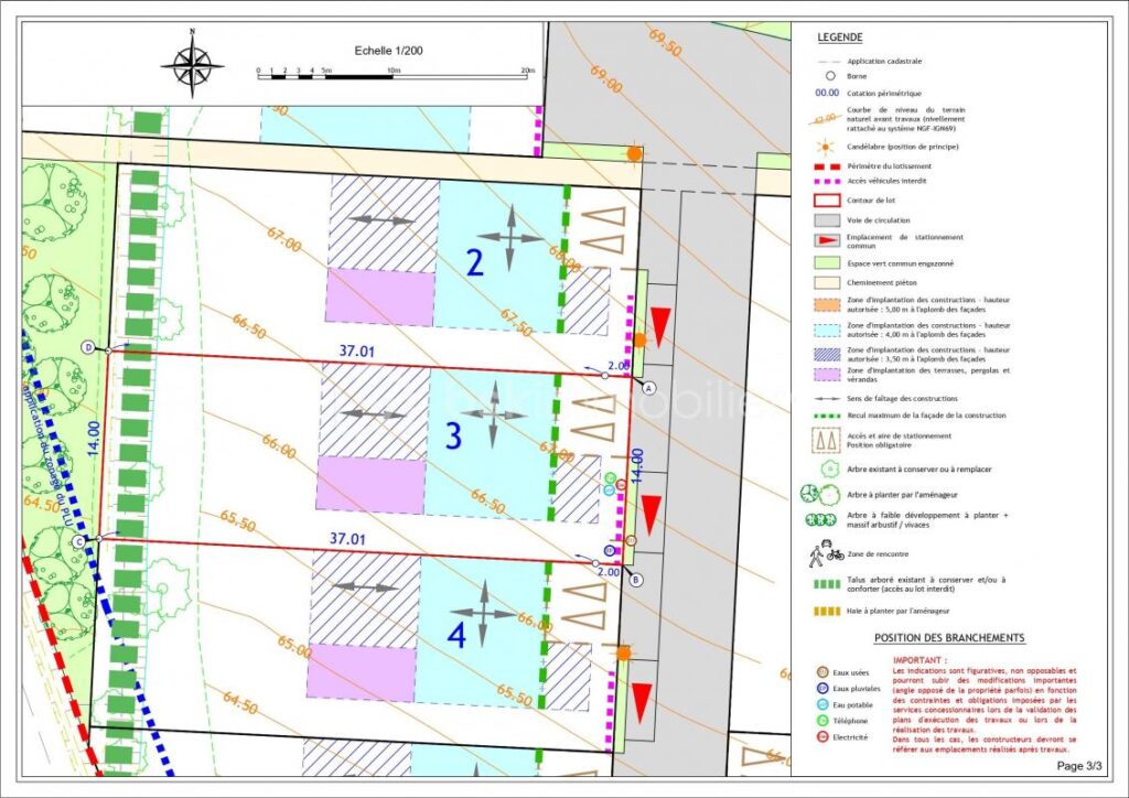 Terrain à bâtir de 546m2 – NR pièces – NR chambres – 546 m²