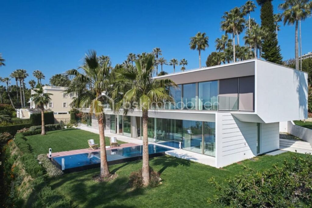 Somptueuse Villa contemporaine avec vue mer panoramique – Domaine privé à Cannes – 7 pièces – 5 chambres – 435 m²