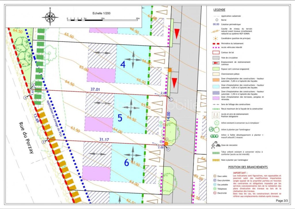 Terrain à bâtir de 510m2 – NR pièces – NR chambres – 510 m²