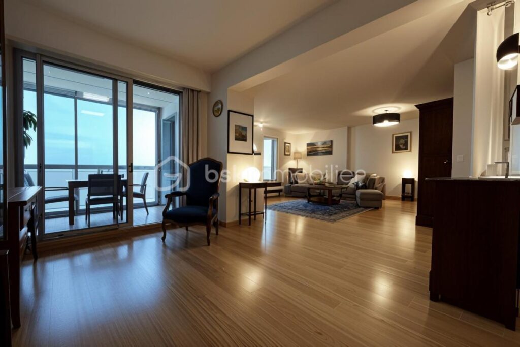 PORNICHET / FRONT DE MER / 2 CHAMBRES / GARAGE / CAVE – 4 pièces – 2 chambres – 101 m²