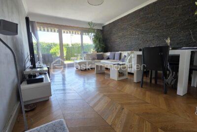 Appartement F3 – 75 m2 – jardin – cave – box privatif – vue LAC – 3 pièces – 2 chambres – 75 m²