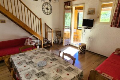 AU SEIGNUS D’ALLOS – SUPERBE DUPLEX RÉNOVÉ AU PIED DES PISTES – 2 pièces – 1 chambre – 39 m²