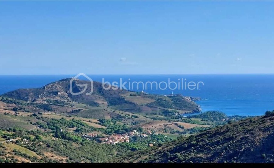 Terrain à vendre à Banyuls sur mer