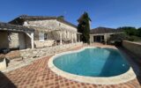 SUPERBE PROPRIETE EN PIERRES – PISCINE – TERRAIN – DEPENDANCE- CACHET – 8 pièces – 6 chambres – 332 m²