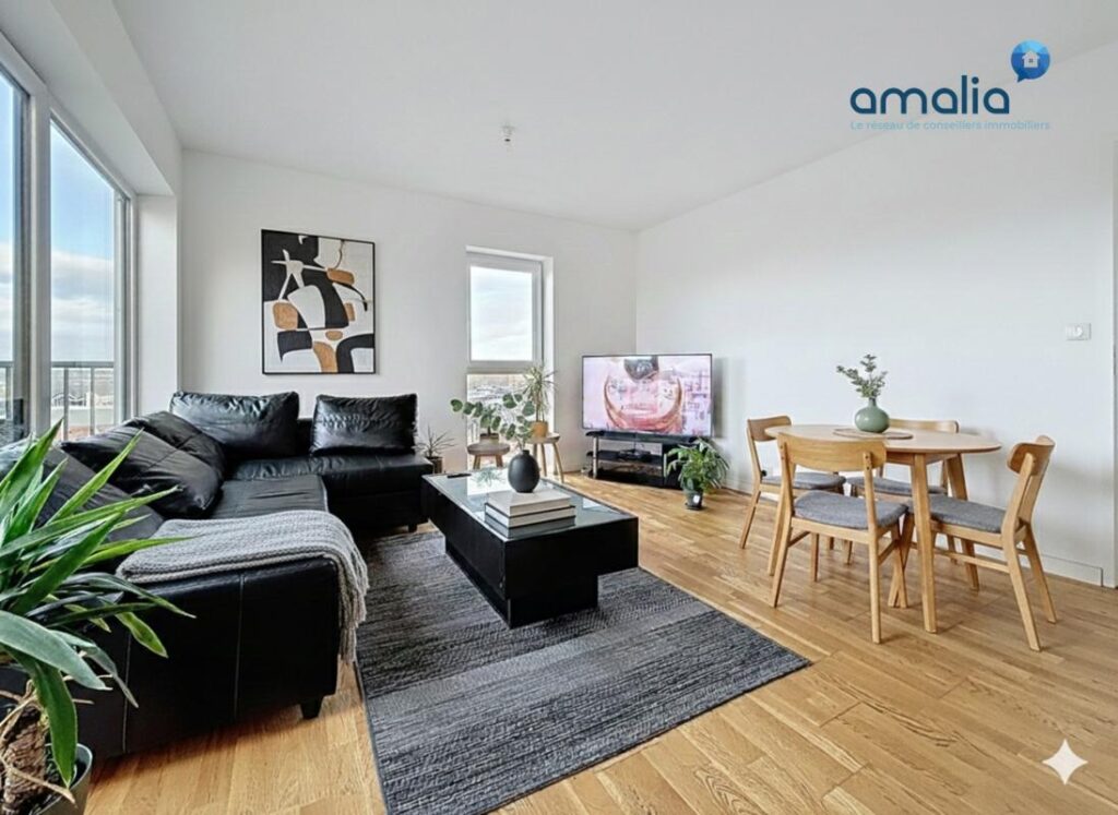 T3 – 3 pièces – 2 chambres – 60 m²