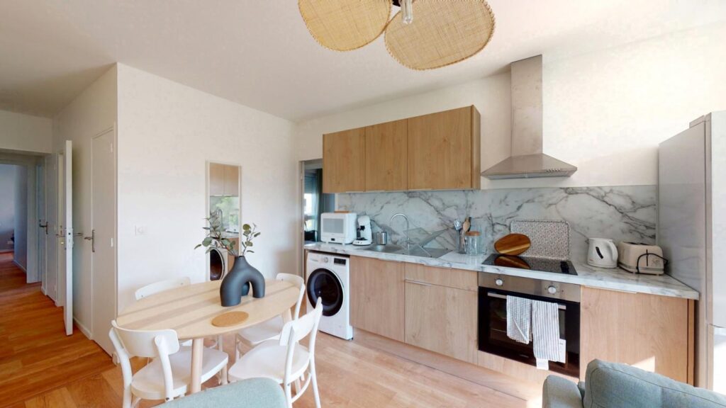 Colocation meublée équipée 4 chambres – 5 pièces – 4 chambres – 74 m²