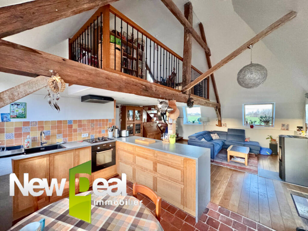 2 CHAMBRES + 1 BUREAU / DEPENDANCES, JARDIN, TERRASSE, POTAGER, MAISON DE RECEPTION – 4 pièces – 2 chambres – 86 m²