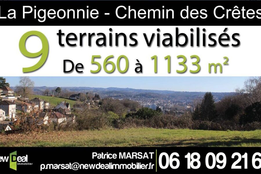 Terrain à vendre à Brive la gaillarde