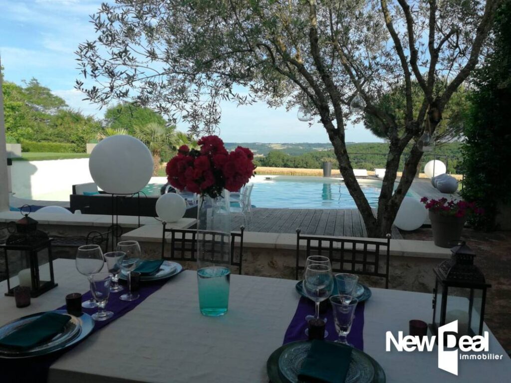 VILLA MODERNE PROCHE DE VILLENEUVE SUR LOT – 6 pièces – 4 chambres – 171 m²