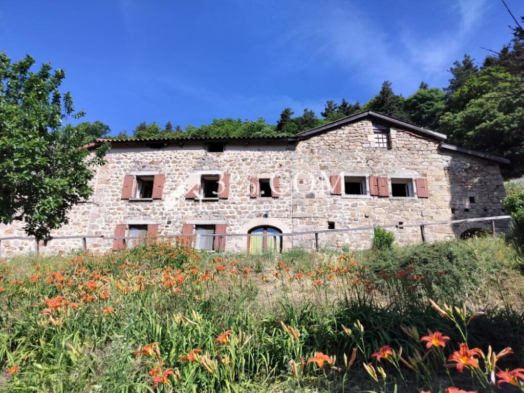 Propriété en pierre de 195m2 habitables et toutes ses dépend – 8 pièces – 5 chambres – 195 m²