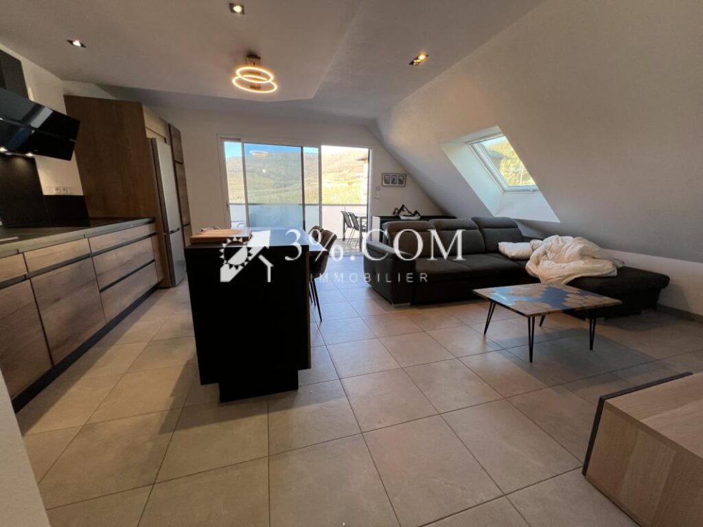 Bel Appartement de qualité au sein d’une petite copropriété – 2 pièces – 1 chambre – 46 m²