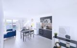 Appartement T2 moderne de 48 m2 avec terrasse et vue dégagée – 2 pièces – 1 chambre – 48 m²