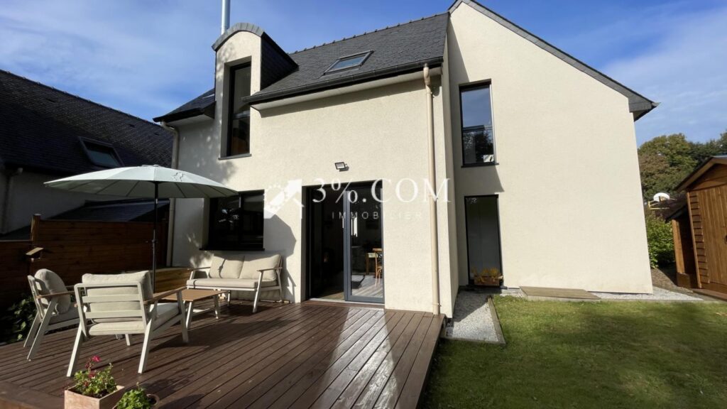 Bourg de Baden, Belle contemporaine de 121m2 4 Chambres, vue – 5 pièces – 4 chambres – 112 m²