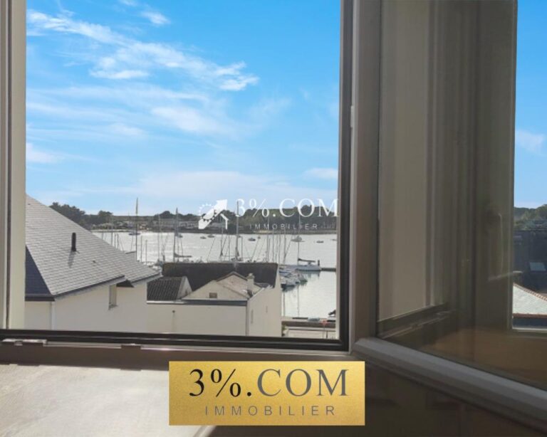 ETEL Port Vue imprenable sur la Ria – 4 pièces – 3 chambres – 90 m²